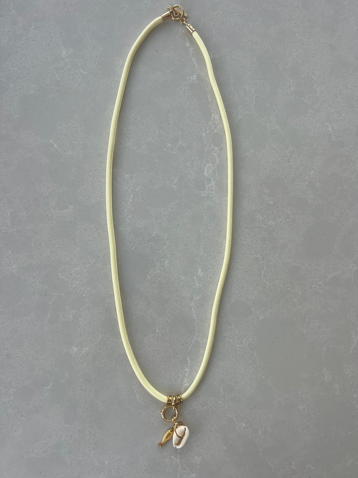 Cord necklace, multiple ways to wear #61