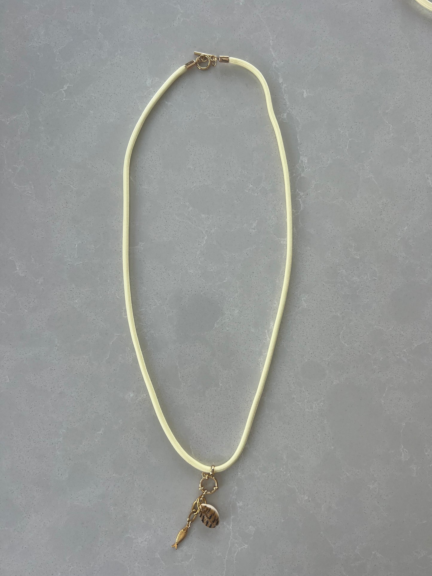 Cord necklace, multiple ways to wear, #62