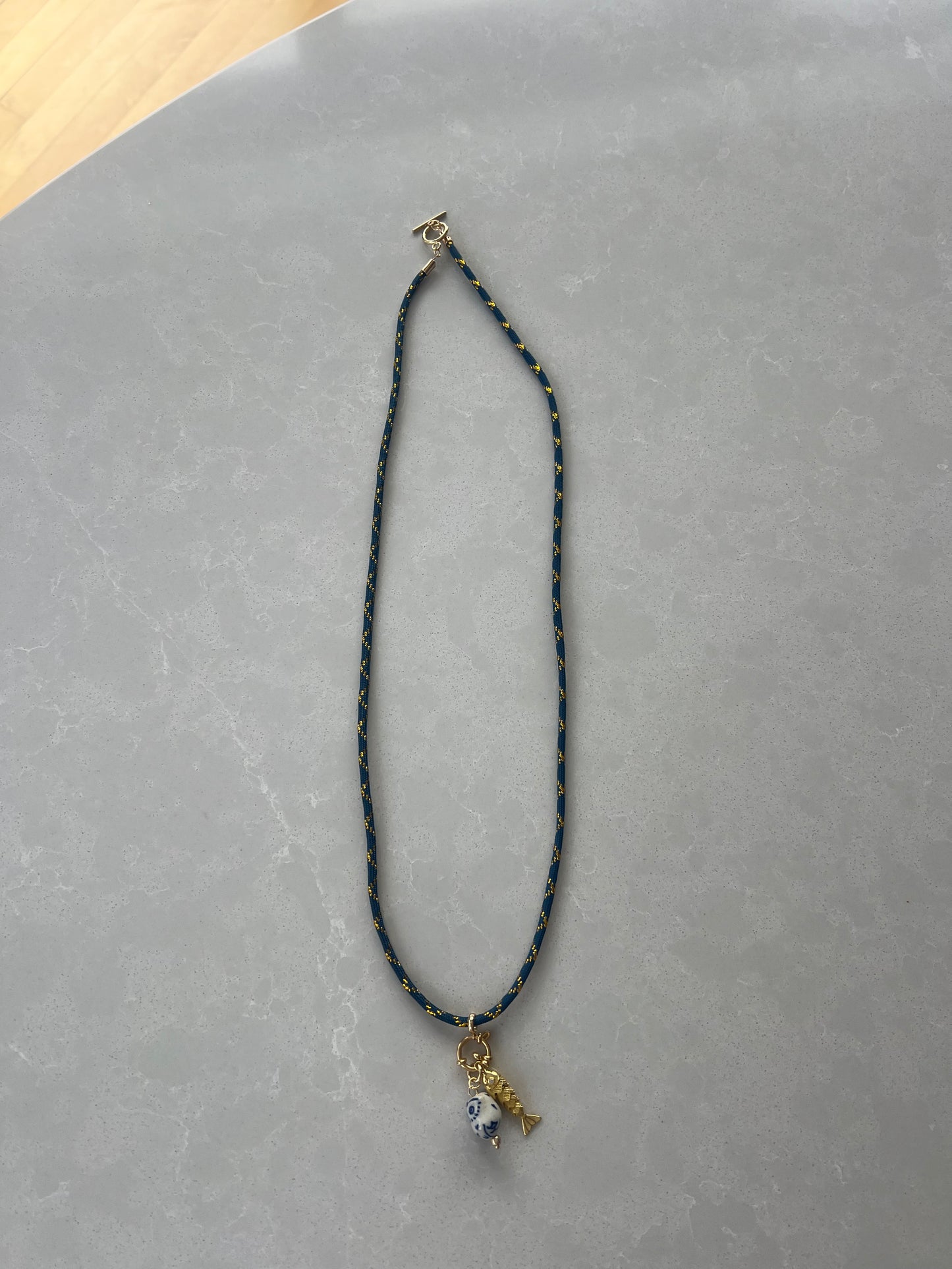 Cord necklace, multiple ways to wear #26