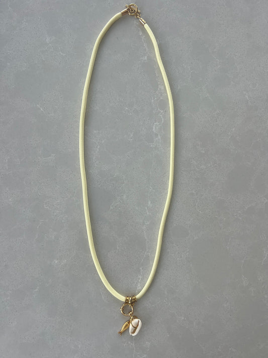 Cord necklace, multiple ways to wear #61