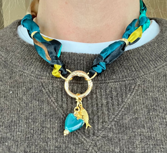 Scarf Necklace #58